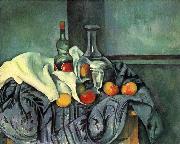 Paul Cezanne, Stilleben, Pfefferminzflasche